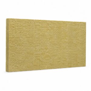 Placa de lana mineral semirrígida de 6 lb/ft³ para aislamiento térmico, aislamiento acústico y protección pasiva contra incendio en aplicaciones industriales y comerciales.